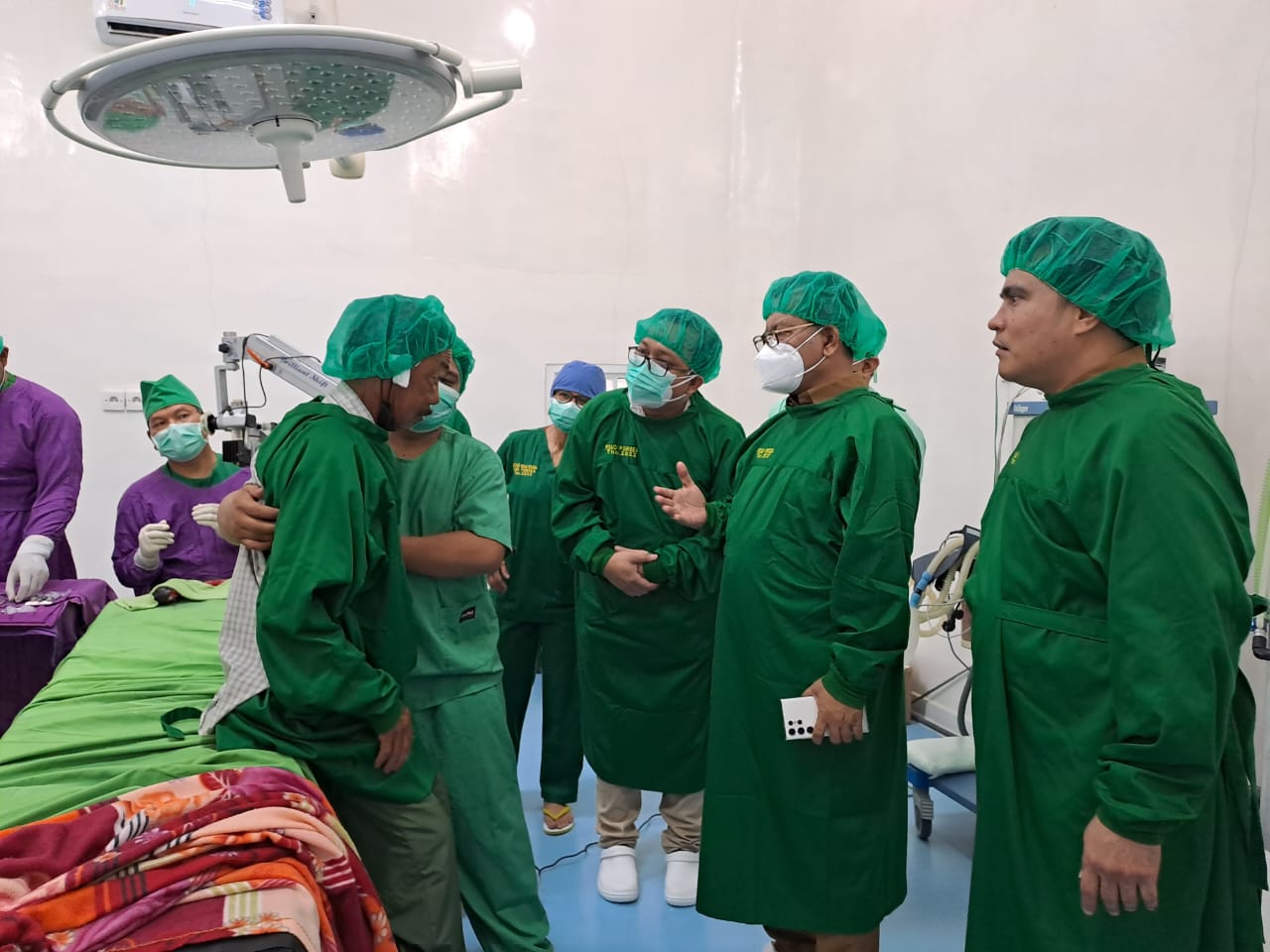 Launching Pelayanan Operasi Katarak dengan Metode Fako Emulsifikasi di Rumah Sakit Umum Daerah (RSUD) Porsea