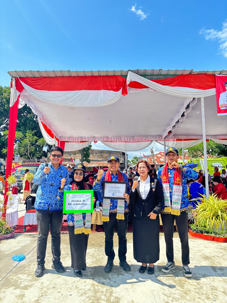 RSUD Porsea Raih Juara Lomba Inovasi Perangkat Daerah Kabupaten Toba 2024